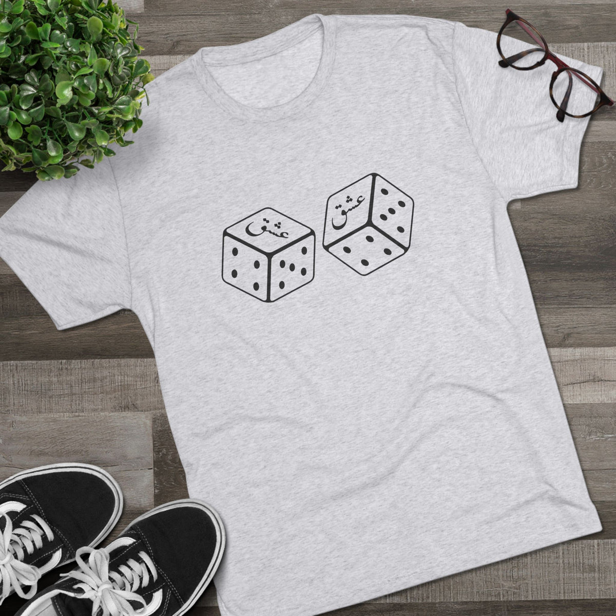 Love Dice Black Tee