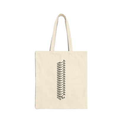 "Eshgh" Cotton Canvas Tote Bag