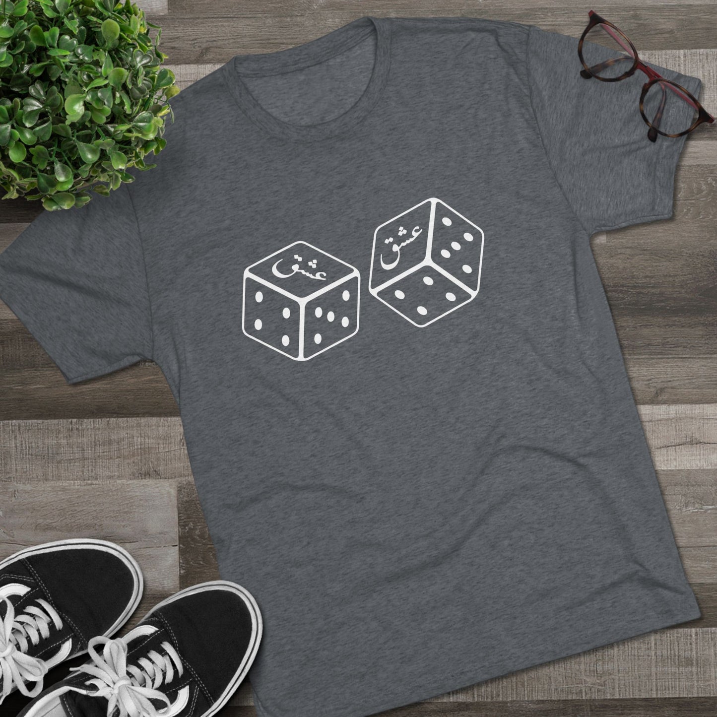 Love Dice White Tee
