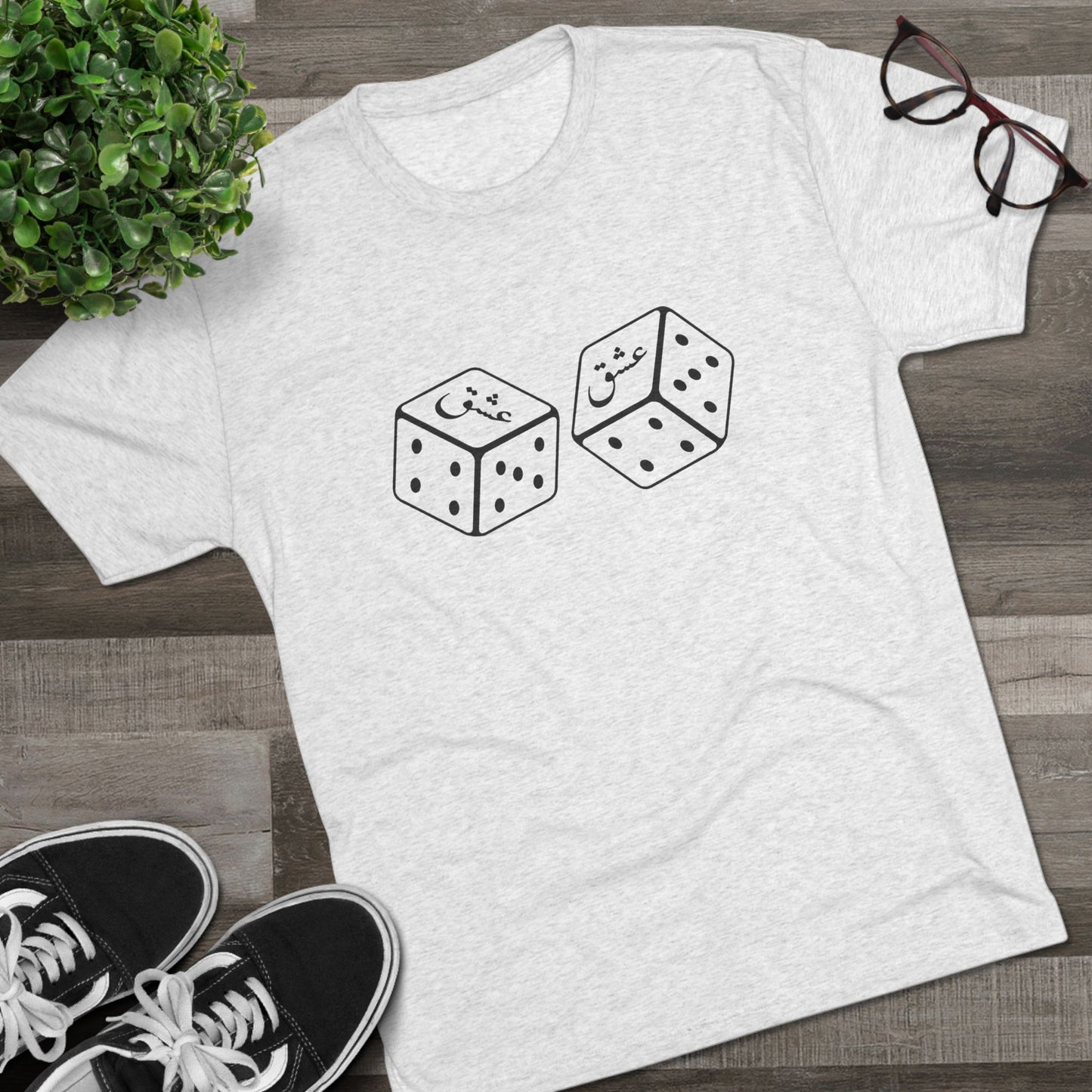 Love Dice Black Tee