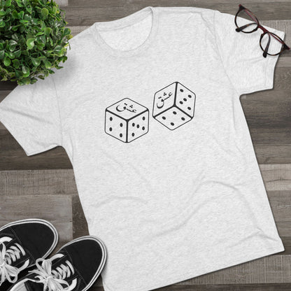 Love Dice Black Tee