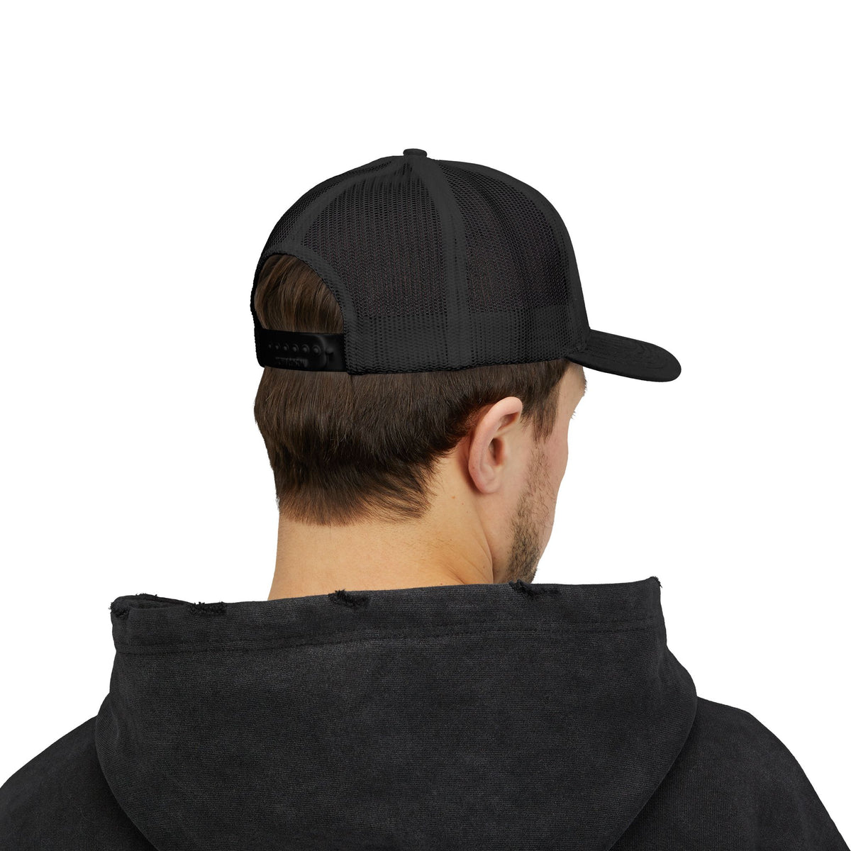 Trucker Cap – Embroidered Bridge Design Snapback