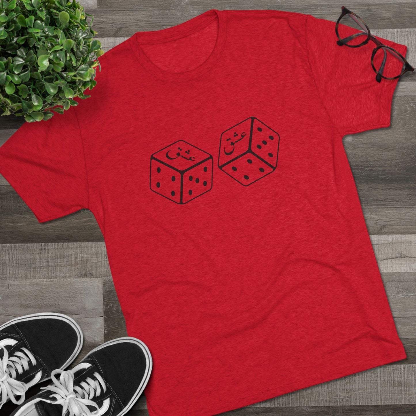 Love Dice Black Tee
