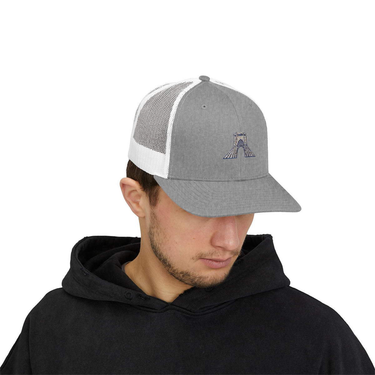Trucker Cap – Embroidered Bridge Design Snapback