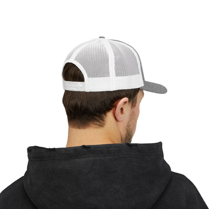 Trucker Cap – Embroidered Bridge Design Snapback