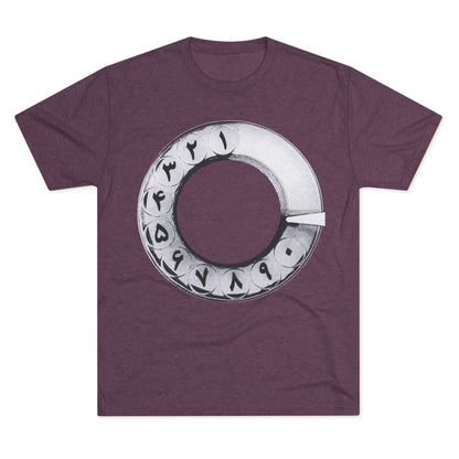 Persian Rotary Dial Tee — Vintage Phone Illustration Crew