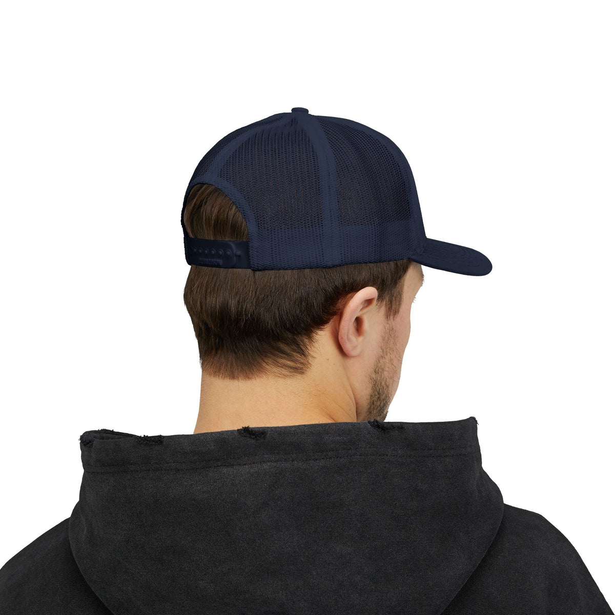 Trucker Cap – Embroidered Bridge Design Snapback