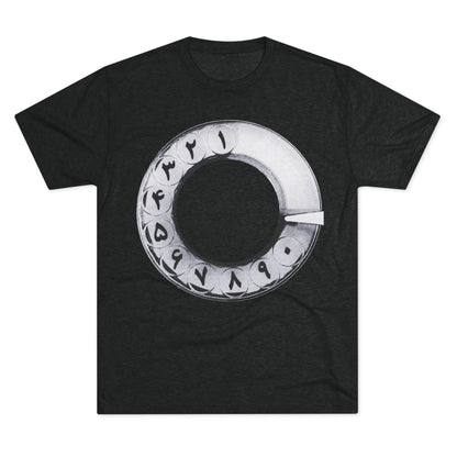 Persian Rotary Dial Tee — Vintage Phone Illustration Crew