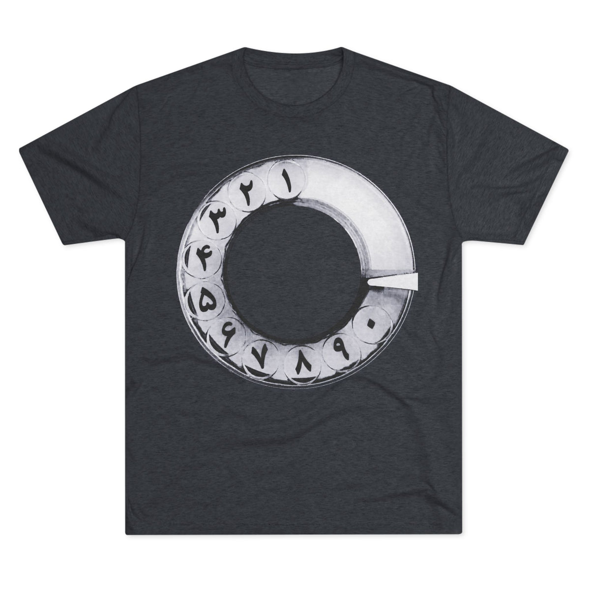 Persian Rotary Dial Tee — Vintage Phone Illustration Crew