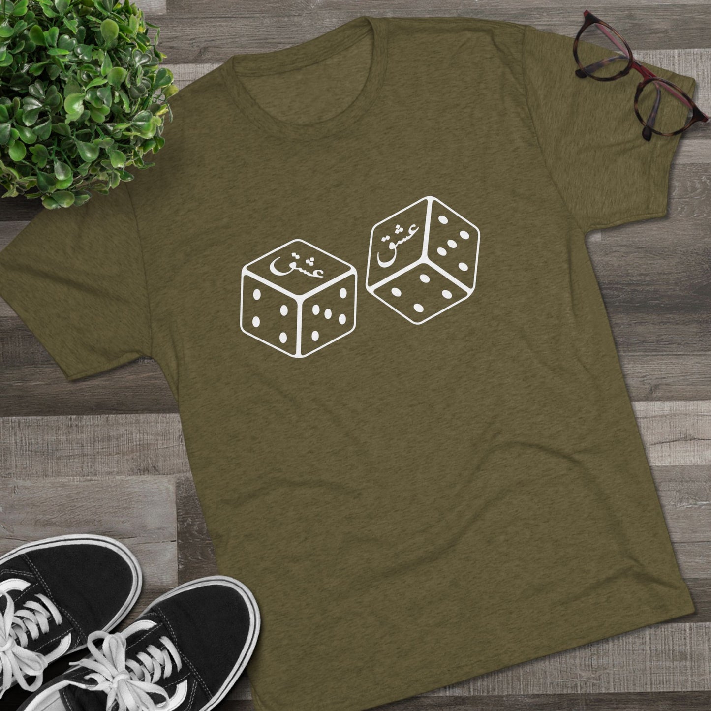 Love Dice White Tee