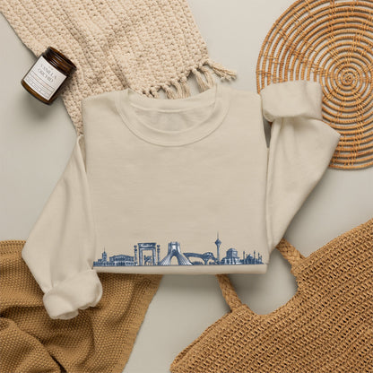 Iran Skyline Crewneck Sweatshirt