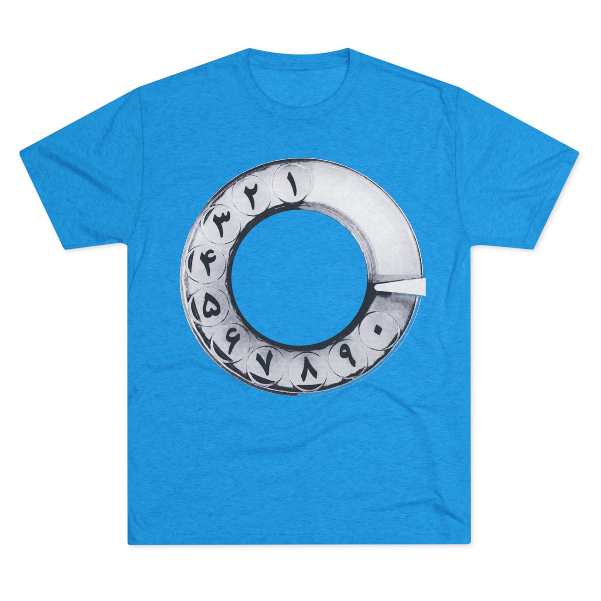 Persian Rotary Dial Tee — Vintage Phone Illustration Crew