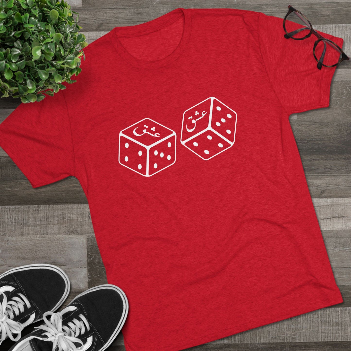 Love Dice White Tee