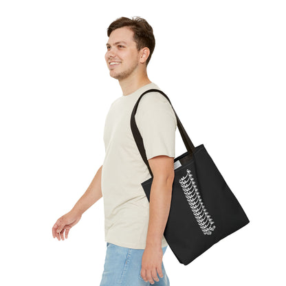 Blank All-Over Print Tote Bag — Customizable White Canvas Tote